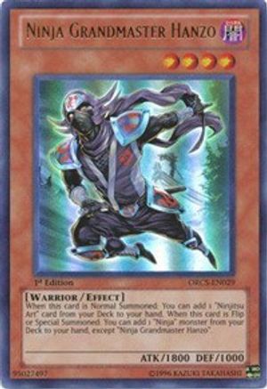 Ninja Grandmaster Hanzo (ORCS-EN029) - Order of Chaos Unlimited