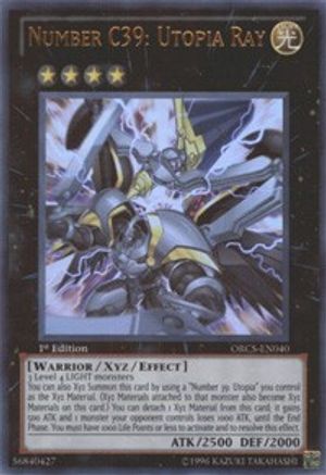 Number C39: Utopia Ray (ORCS-EN040) - Order of Chaos 1st Edition