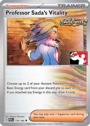Professor Sada's Vitality 170  - Holofoil Prize Pack Series Cards - Uncommon