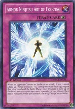 Armor Ninjitsu Art of Freezing (ORCS-EN068) - Order of Chaos 1st Edition