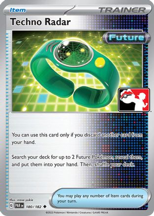 Techno Radar 180  - Holofoil Prize Pack Series Cards - Uncommon
