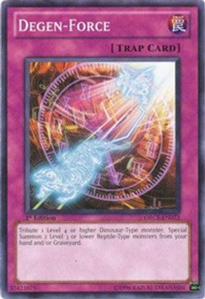 Degen-Force (ORCS-EN073) - Order of Chaos 1st Edition