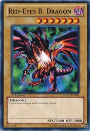 Red-Eyes B. Dragon (SDDC-EN005) - Structure Deck: Dragons Collide Unlimited