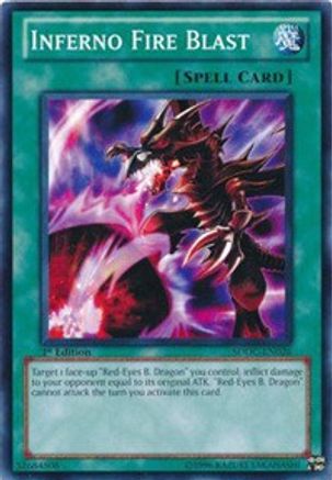 Inferno Fire Blast (SDDC-EN026) - Structure Deck: Dragons Collide 1st Edition