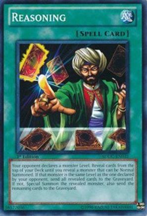 Reasoning (SDDC-EN031) - Structure Deck: Dragons Collide Unlimited