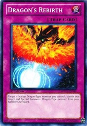 Dragon's Rebirth (SDDC-EN036) - Structure Deck: Dragons Collide 1st Edition