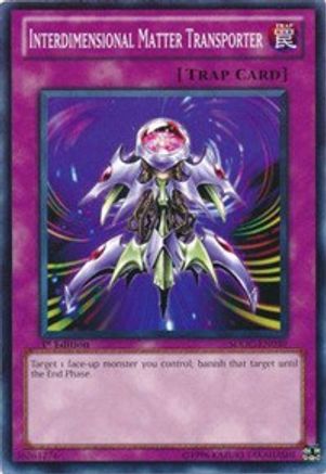 Interdimensional Matter Transporter (SDDC-EN039) - Structure Deck: Dragons Collide 1st Edition