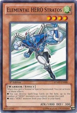 Elemental HERO Stratos (RYMP-EN008) - Ra Yellow Mega Pack 1st Edition