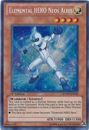 Elemental HERO Neos Alius (RYMP-EN010) - Ra Yellow Mega Pack 1st Edition