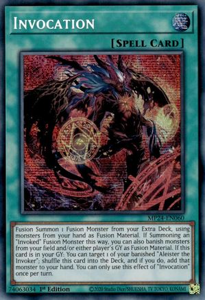Invocation (Alternate Art) (MP24-EN060) - 25th Anniversary Tin: Dueling Mirrors 1st Edition