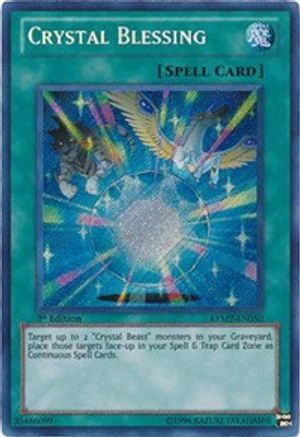 Crystal Blessing (RYMP-EN050) - Ra Yellow Mega Pack Unlimited