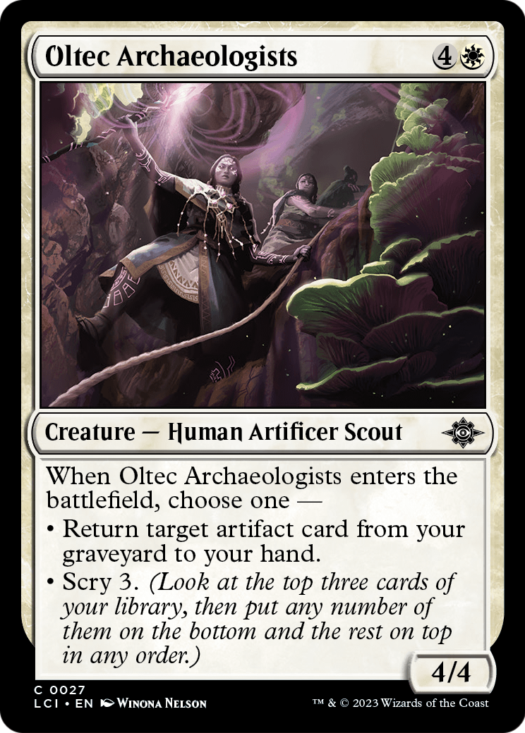 Oltec Archaeologists (LCI-027) - The Lost Caverns of Ixalan Foil