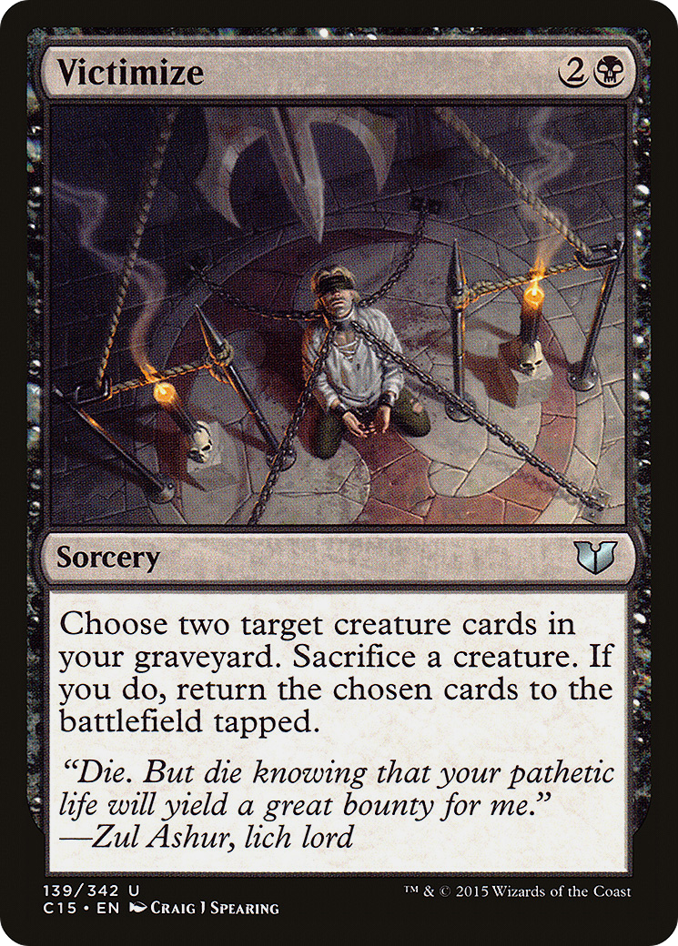Victimize (C15-139) - Commander 2015