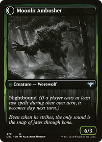 Oakshade Stalker (DBL-479) - Innistrad: Double Feature: (Double Faced Transform) Foil