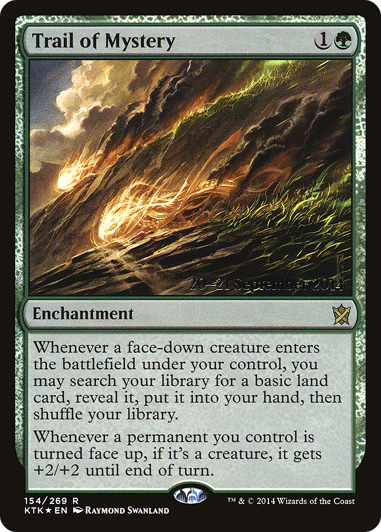 Trail of Mystery (PRE-154) - Khans of Tarkir Promos Foil
