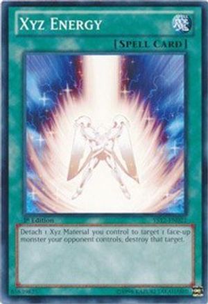Xyz Energy (YS12-EN021) - Starter Deck: Xyz Symphony 1st Edition