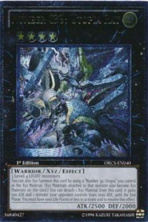 Number C39: Utopia Ray (UTR) (ORCS-EN040) - Order of Chaos 1st Edition