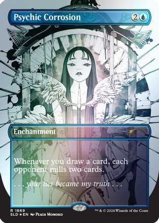 Psychic Corrosion (Rainbow Foil) (SLD-1669) - Secret Lair Drop Series Foil