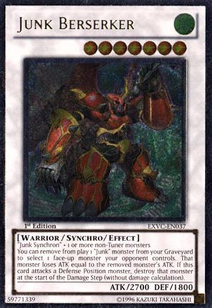 Junk Berserker (UTR) (EXVC-EN037) - Extreme Victory 1st Edition