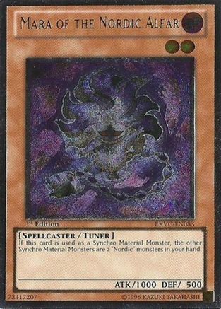 Mara of the Nordic Alfar (UTR) (EXVC-EN083) - Extreme Victory 1st Edition