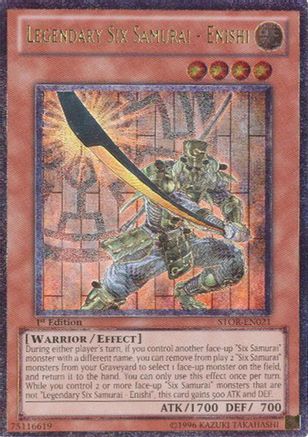 Legendary Six Samurai - Enishi (UTR) (STOR-EN021) - Storm of Ragnarok 1st Edition