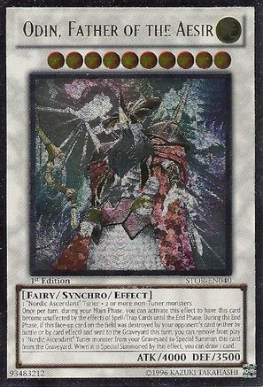 Odin, Father of the Aesir (UTR) (STOR-EN040) - Storm of Ragnarok Unlimited
