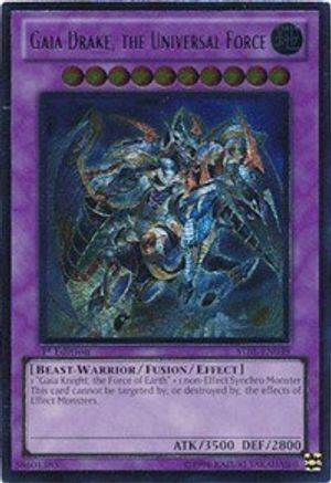 Gaia Drake, the Universal Force (UTR) (STBL-EN039) - Starstrike Blast 1st Edition