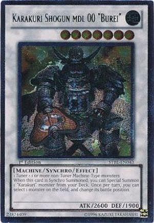 Karakuri Shogun mdl 00 "Burei" (UTR) (STBL-EN043) - Starstrike Blast 1st Edition