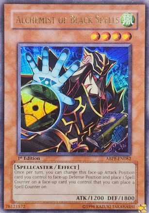 Alchemist of Black Spells (UTR) (ABPF-EN082) - Absolute Powerforce Unlimited