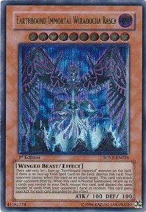 Earthbound Immortal Wiraqocha Rasca (UTR) (SOVR-EN026) - Stardust Overdrive Unlimited