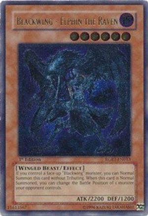Blackwing - Elphin the Raven (UTR) (RGBT-EN013) - Raging Battle Unlimited