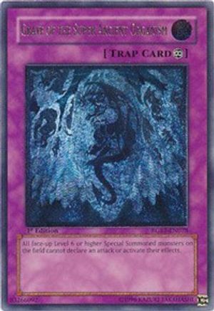 Grave of the Super Ancient Organism (UTR) (RGBT-EN078) - Raging Battle 1st Edition