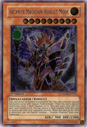 Arcanite Magician/Assault Mode (UTR) (CRMS-EN021) - Crimson Crisis 1st Edition