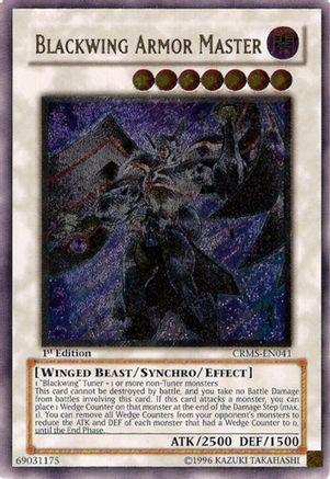 Blackwing Armor Master (UTR) (CRMS-EN041) - Crimson Crisis Unlimited