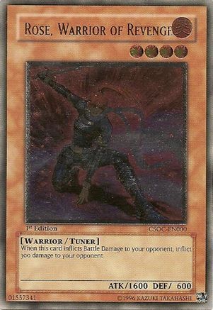 Rose, Warrior of Revenge (UTR) (CSOC-EN000) - Crossroads of Chaos 1st Edition