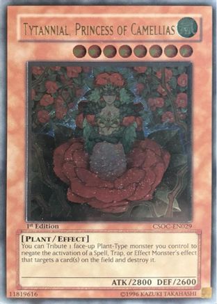 Tytannial, Princess of Camellias (UTR) (CSOC-EN029) - Crossroads of Chaos 1st Edition