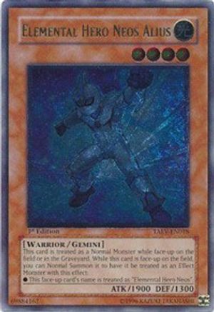 Elemental Hero Neos Alius (UTR) (TAEV-EN018) - Tactical Evolution 1st Edition