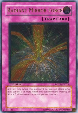 Radiant Mirror Force (UTR) (FOTB-EN055) - Force of the Breaker Unlimited