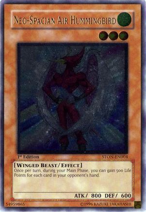 Neo-Spacian Air Hummingbird (UTR) (STON-EN004) - Strike of Neos 1st Edition