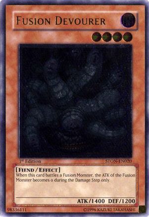 Fusion Devourer (UTR) (STON-EN020) - Strike of Neos Unlimited