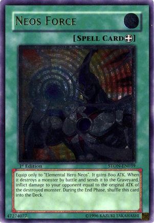 Neos Force (UTR) (STON-EN039) - Strike of Neos 1st Edition