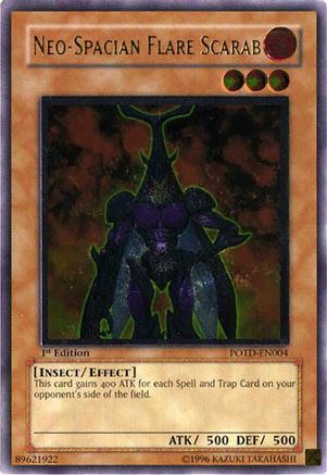 Neo-Spacian Flare Scarab (UTR) (POTD-EN004) - Power of the Duelist 1st Edition
