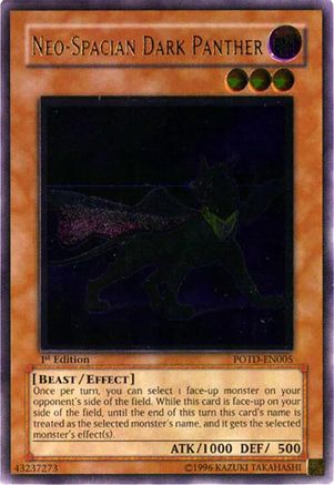 Neo-Spacian Dark Panther (UTR) (POTD-EN005) - Power of the Duelist Unlimited