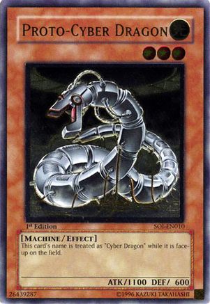 Proto-Cyber Dragon (UTR) (SOI-EN010) - Shadow of Infinity Unlimited