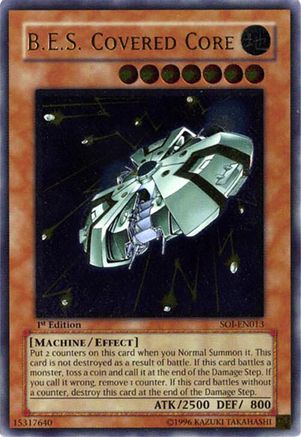 B.E.S. Covered Core (UTR) (SOI-EN013) - Shadow of Infinity 1st Edition