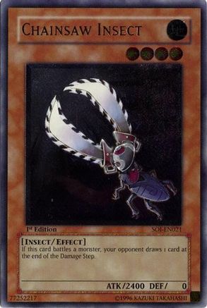 Chainsaw Insect (UTR) (SOI-EN021) - Shadow of Infinity Unlimited