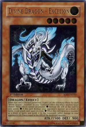 Divine Dragon - Excelion (UTR) (SOI-EN033) - Shadow of Infinity Unlimited