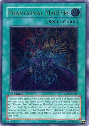 Phantasmal Martyrs (UTR) (SOI-EN041) - Shadow of Infinity 1st Edition