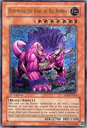 Behemoth the King of All Animals (UTR) (FET-EN014) - Flaming Eternity 1st Edition