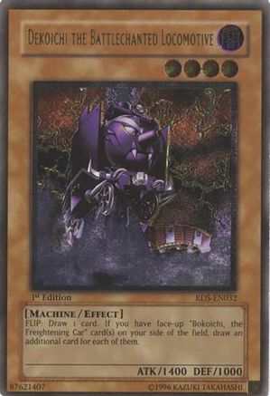 Dekoichi the Battlechanted Locomotive (UTR) (RDS-EN032) - Rise of Destiny 1st Edition